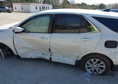 2021 Chevrolet Equinox Fwd Lt из США, поврежденный, VIN 2GNAXKEV1M6112164